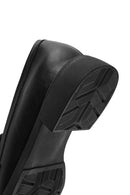 Women's Black Leather Masculine Loafer | Derimod Women's Black Leather Masculine Loafer | Derimod