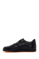 Men's Navy Blue Leather Casual Sneaker | Derimod Men's Navy Blue Leather Casual Sneaker | Derimod