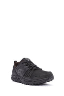 Skechers Men's Black Escape Plan Lace-Up Sneakers | Derimod Skechers Men's Black Escape Plan Lace-Up Sneakers | Derimod