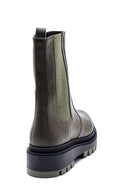 Women's Thick Soled Long Chelsea Boots | Derimod Women's Thick Soled Long Chelsea Boots | Derimod