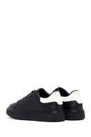 Erkek Siyah Bağcıklı Kalın Tabanlı Sneaker | Derimod Erkek Siyah Bağcıklı Kalın Tabanlı Sneaker | Derimod