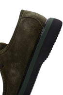 Men's Khaki Suede Leather Casual Shoes | Derimod Men's Khaki Suede Leather Casual Shoes | Derimod
