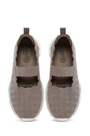 Derimod Zero Women's Mink Fabric Sneakers | Derimod Derimod Zero Women's Mink Fabric Sneakers | Derimod