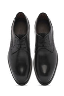 Men's Black Laced Leather Classic Shoes | Derimod Men's Black Laced Leather Classic Shoes | Derimod