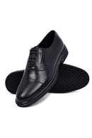 Derimod Fly Male Black Lace-Up Leather Casual Shoes | Derimod Derimod Fly Male Black Lace-Up Leather Casual Shoes | Derimod
