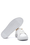 Women's Leather Chain Sneaker | Derimod Women's Leather Chain Sneaker | Derimod
