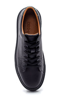 Erkek Siyah Deri Sneaker | Derimod Erkek Siyah Deri Sneaker | Derimod