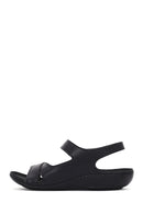 Women's Black Strappy Comfort Sandals | Derimod Women's Black Strappy Comfort Sandals | Derimod