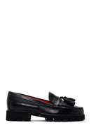 Derimod Gritti Women's Black Leather Masculine Loafer | Derimod Derimod Gritti Women's Black Leather Masculine Loafer | Derimod