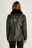 Mira (plus) Women's Black Coat | Derimod Mira (plus) Women's Black Coat | Derimod