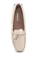Kadın Deri Fiyonk Detaylı Loafer | Derimod Kadın Deri Fiyonk Detaylı Loafer | Derimod