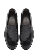 Erkek Siyah Deri Klasik Loafer | Derimod Erkek Siyah Deri Klasik Loafer | Derimod