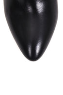 Women's Vidala Leather Bootie | Derimod Women's Vidala Leather Bootie | Derimod