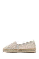 Women's Beige Fabric Espadrilles | Derimod Women's Beige Fabric Espadrilles | Derimod