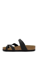 Birkenstock Kadın Siyah Mayari Bf Parmak Arası Terlik | Derimod Birkenstock Kadın Siyah Mayari Bf Parmak Arası Terlik | Derimod
