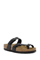 Birkenstock Kadın Siyah Mayari Bf Parmak Arası Terlik | Derimod Birkenstock Kadın Siyah Mayari Bf Parmak Arası Terlik | Derimod