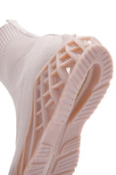 Women's Beige Thick Soled High Top Sneaker | Derimod Women's Beige Thick Soled High Top Sneaker | Derimod