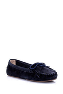 Kadın Süet Deri Loafer | Derimod Kadın Süet Deri Loafer | Derimod