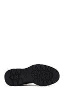 Men's Black Zippered Leather Casual Boot | Derimod Men's Black Zippered Leather Casual Boot | Derimod
