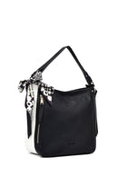 Women's Black Long Strap Classic Shoulder Bag | Derimod Women's Black Long Strap Classic Shoulder Bag | Derimod