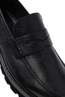 Erkek Siyah Deri Casual Loafer | Derimod Erkek Siyah Deri Casual Loafer | Derimod