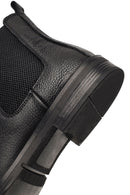 Men's Black Leather Chelsea Boot | Derimod Men's Black Leather Chelsea Boot | Derimod