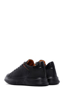 Erkek Siyah Deri Sneaker | Derimod Erkek Siyah Deri Sneaker | Derimod