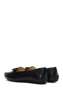 Women's Black Leather Loafer | Derimod Women's Black Leather Loafer | Derimod
