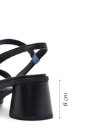 Camper Women's Multicolored Chunky Heel Ankle Strap Leather Sandals | Derimod Camper Women's Multicolored Chunky Heel Ankle Strap Leather Sandals | Derimod