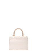 Women's Cream Long Strap Quilted Handbag | Derimod Women's Cream Long Strap Quilted Handbag | Derimod