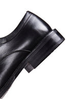 Men's Black Lace-Up Leather Classic Shoes | Derimod Men's Black Lace-Up Leather Classic Shoes | Derimod