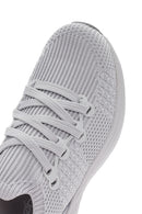 Derimod Zero Women's Gray Lace-Up Thick Soled Fabric Sneaker | Derimod Derimod Zero Women's Gray Lace-Up Thick Soled Fabric Sneaker | Derimod