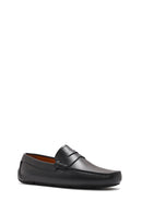 Men's Black Leather Loafer | Derimod Men's Black Leather Loafer | Derimod