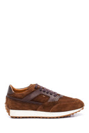 Men's Leather Suede Sneaker | Derimod Men's Leather Suede Sneaker | Derimod
