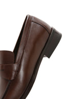 Erkek Kahverengi Deri Klasik Loafer | Derimod Erkek Kahverengi Deri Klasik Loafer | Derimod