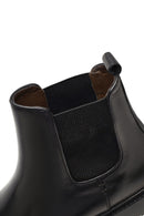Men's Black Leather Chelsea Boot | Derimod Men's Black Leather Chelsea Boot | Derimod