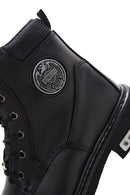 Harley Davidson Erkek Siyah Jim Deri Fermuarlı Bot | Derimod Harley Davidson Erkek Siyah Jim Deri Fermuarlı Bot | Derimod