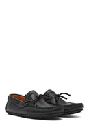 Men's Black Leather Casual Loafer | Derimod Men's Black Leather Casual Loafer | Derimod