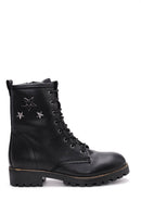 Women's Star Patterned Boots | Derimod Women's Star Patterned Boots | Derimod