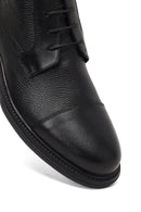 Male Black Zip Closure Leather Boots | Derimod Male Black Zip Closure Leather Boots | Derimod
