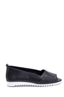 Women's Open Toe Detailed Leather Shoes | Derimod Women's Open Toe Detailed Leather Shoes | Derimod