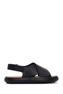 Camper Women's Black Pelotas Flota Sandals | Derimod Camper Women's Black Pelotas Flota Sandals | Derimod