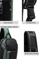 D-Pack Men's Green Crossbody Bag | Derimod D-Pack Men's Green Crossbody Bag | Derimod