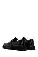 Erkek Siyah Deri Klasik Loafer | Derimod Erkek Siyah Deri Klasik Loafer | Derimod