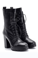 Women's Heeled Leather Boots | Derimod Women's Heeled Leather Boots | Derimod