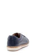 Men's Perforated Leather Sneaker | Derimod Men's Perforated Leather Sneaker | Derimod