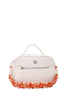 Women's Cream Long Strap Crossbody Bag | Derimod Women's Cream Long Strap Crossbody Bag | Derimod