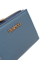 Woman Blue Wallet | Derimod Woman Blue Wallet | Derimod