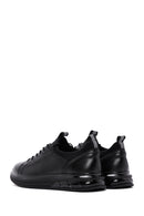 Erkek Siyah Deri Sneaker | Derimod Erkek Siyah Deri Sneaker | Derimod