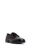 Men's Burgundy Lace-Up Leather Classic Shoes | Derimod Men's Burgundy Lace-Up Leather Classic Shoes | Derimod